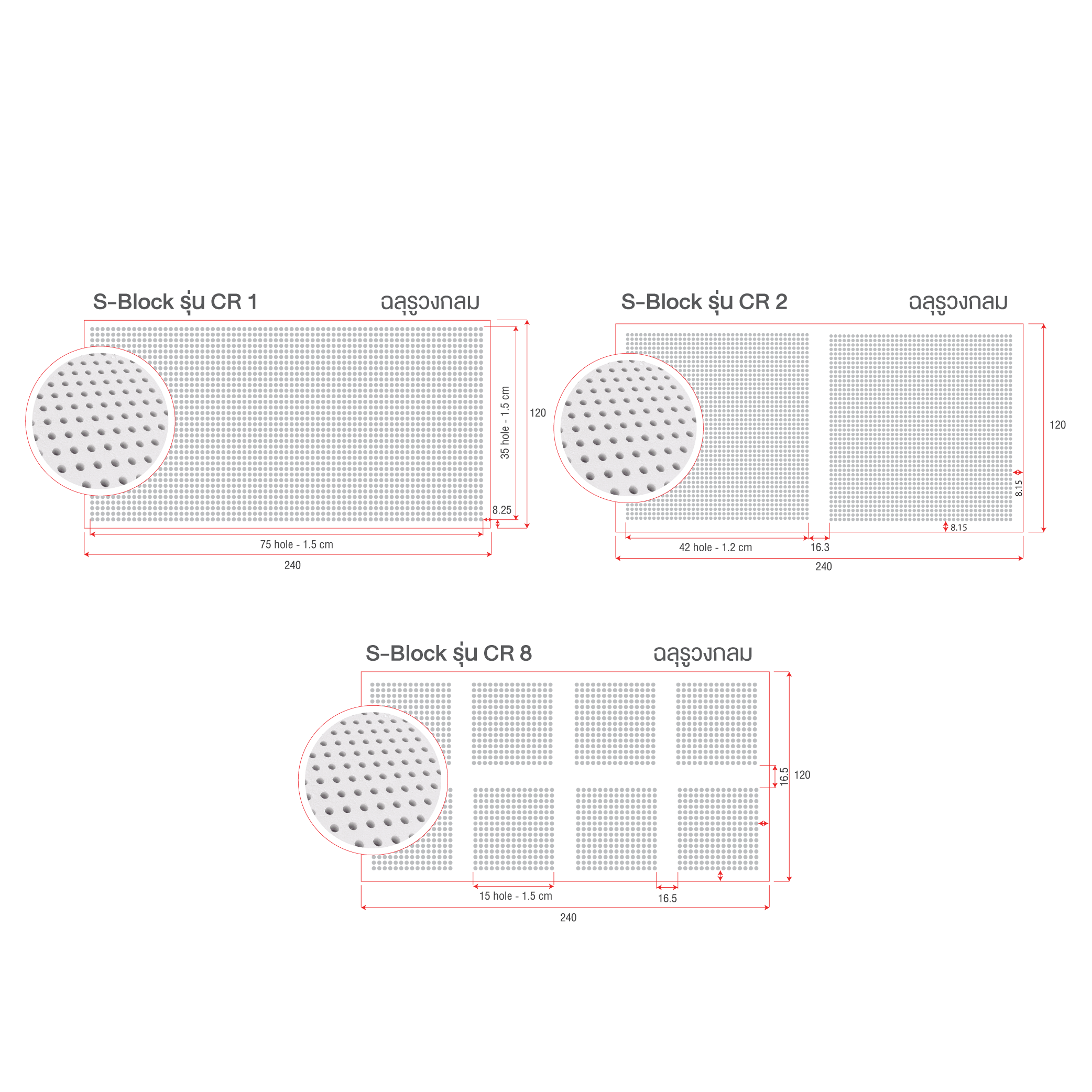 ทีโอเอ ยิปซัม แผ่นลดเสียงสะท้อน