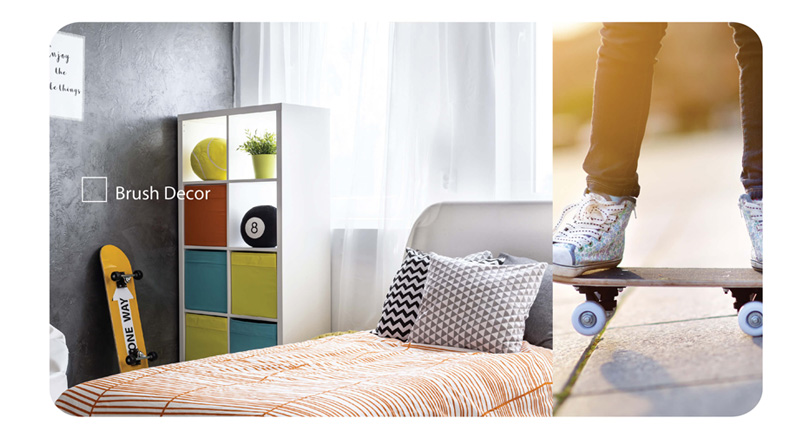 ห้องลูกชายที่กำลังโตเป็นหนุ่มและมีกิจกรรมแบบเด็กหนุ่ม