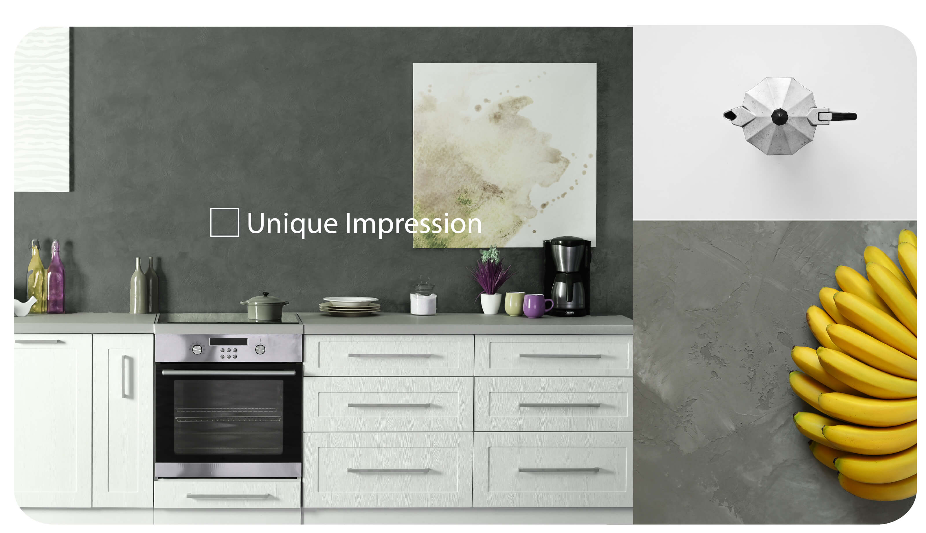 พื้นที่ทำครัวแบบฝรั่งที่ได้อารมณ์ดิบๆในสไตล์ครัวไทย