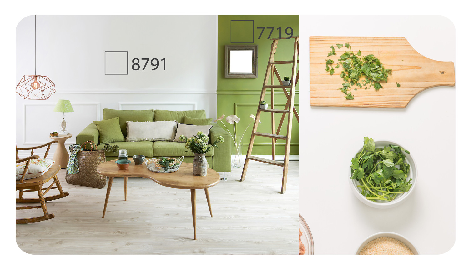 ห้องรับแขกฟีลธรรมชาติ