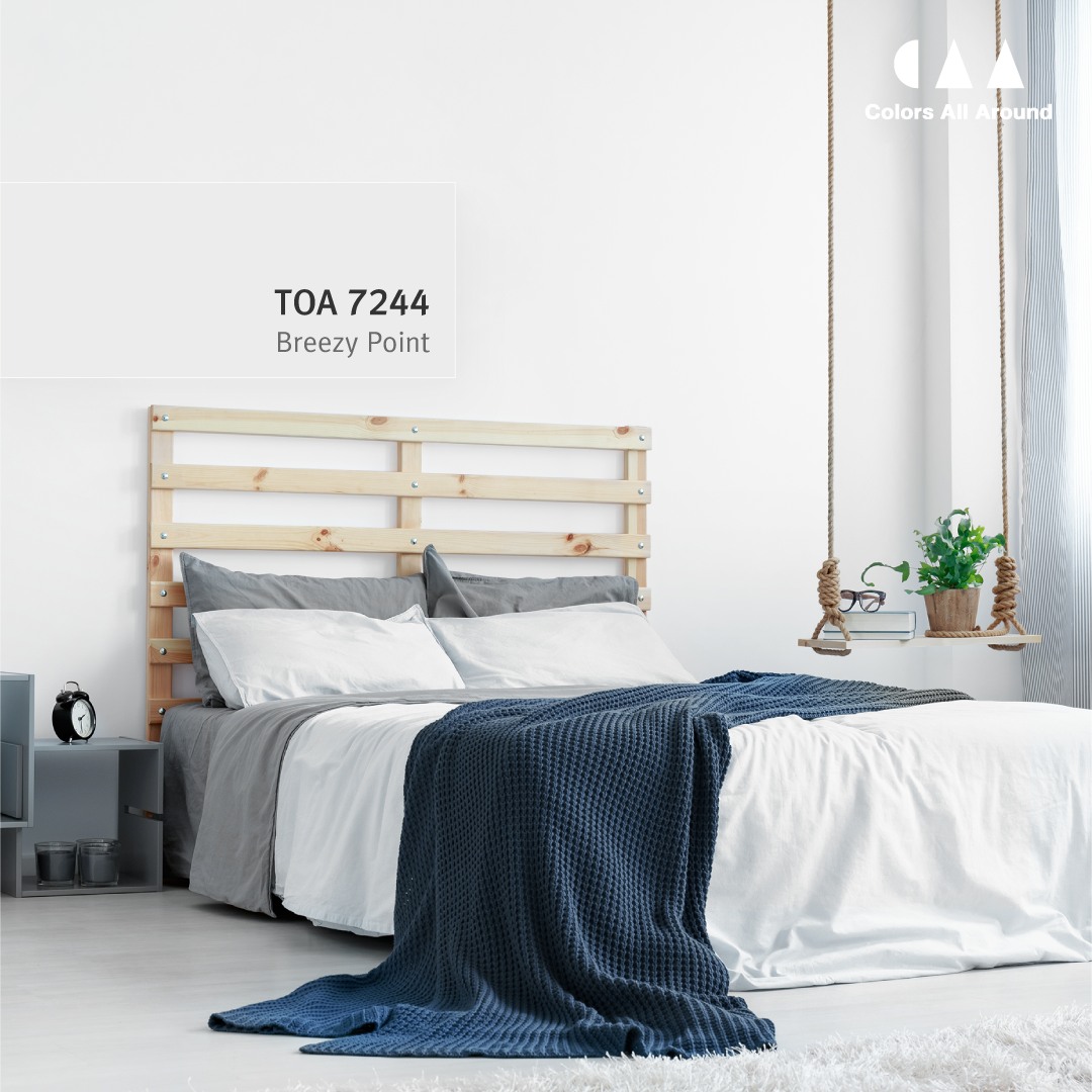 บ้านสีขาวสว่าง TOA 7244