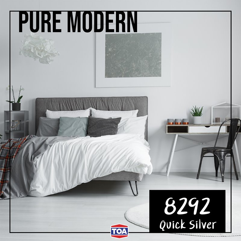 สีทาบ้านสีขาวควันบุหรี่