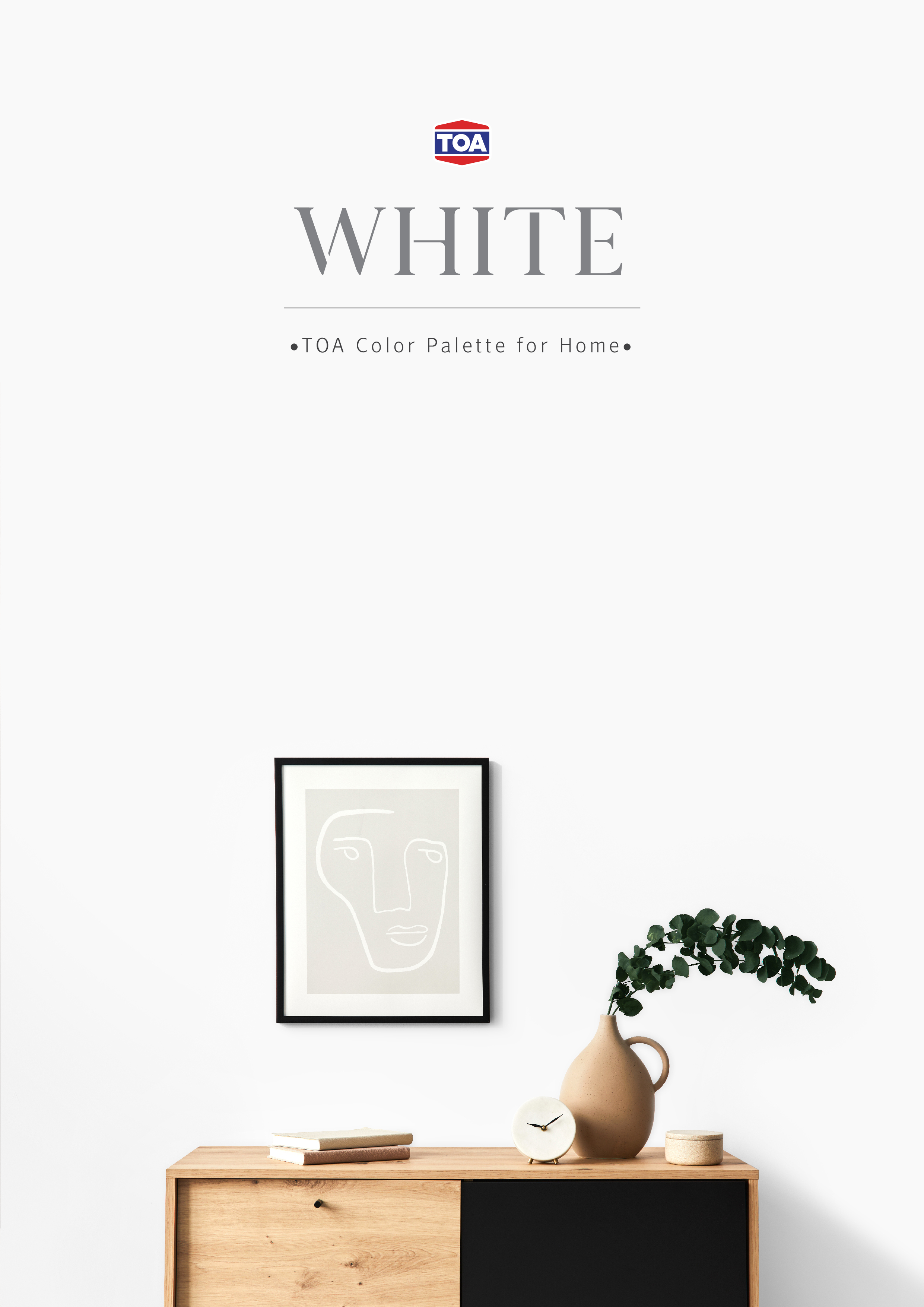 WHITE : Color Palette for Home