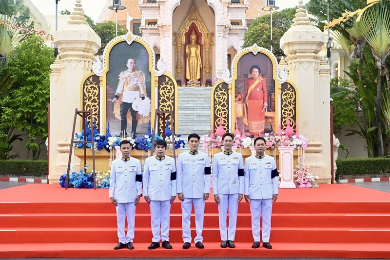 TOA ร่วมพิธีเจริญพระพุทธมนต์และทำบุญตักบาตร ถวายพระราชกุศลแด่พระบาทสมเด็จพระมงกุฎเกล้าเจ้าอยู่หัว เนื่องในโอกาสวันคล้ายวันสวรรคตครบ 100 ปี