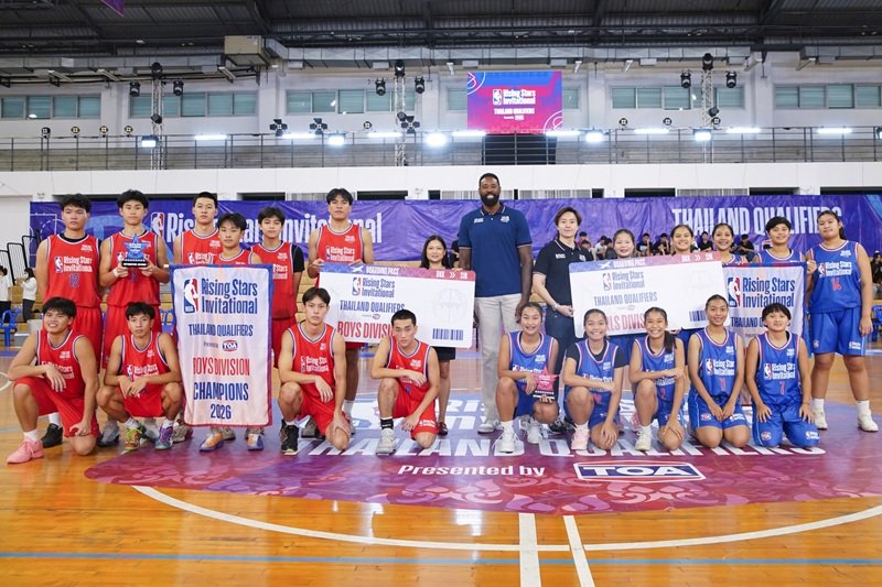 TOA ฉลองความสำเร็จศึกบาสระดับโลก ‘NBA Rising Stars Invitational’  ดึง DeAndre Jordan ร่วมสร้างปรากฏการณ์ครั้งแรกในไทย ส่งทีมแชมป์เยาวชนไทยลุยแมตช์ใหญ่ที่สิงคโปร์ 