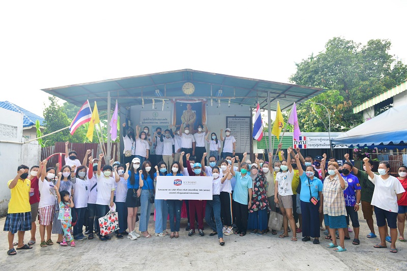 TOA ร่วมกับ ICONSIAM จัดกิจกรรม “อาสาช่วยทาสี” ปรับภูมิทัศน์ชุมชนคลองพระยาเกษม