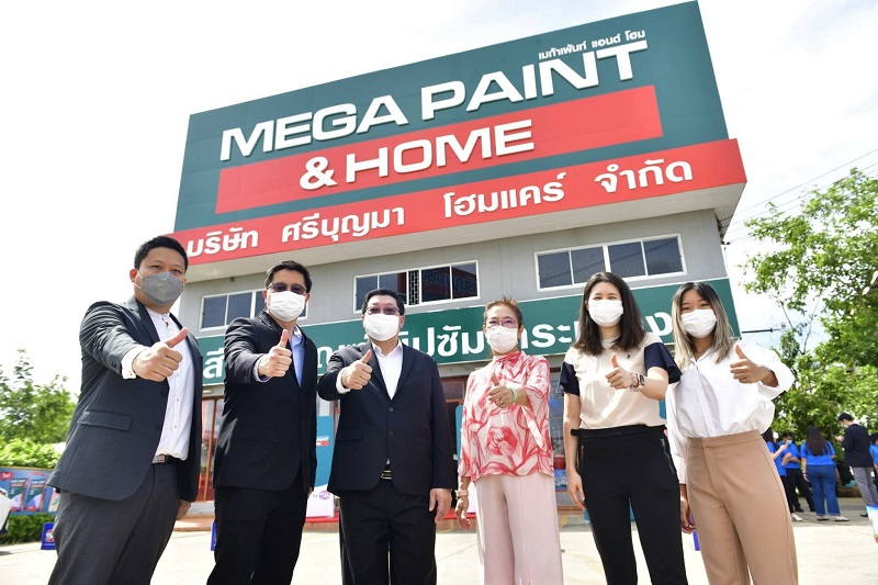 TOA เปิด Mega Paint & Home สาขาใหม่ ปทุมธานี ที่สุดของโมเดลธุรกิจสี และเคมีภัณฑ์ก่อสร้าง สินค้าครบ บริการจบในที่เดียว