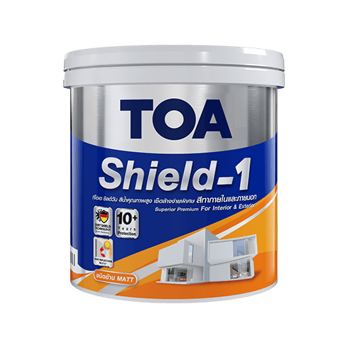 ทีโอเอ ชิลด์ วัน ภายนอกชนิดด้าน