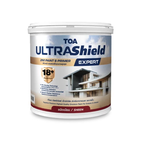 ทีโอเอ อัลตร้าชิลด์ เอ็กซ์เปิร์ต สำหรับทาภายนอกและภายใน ชนิดเนียน
