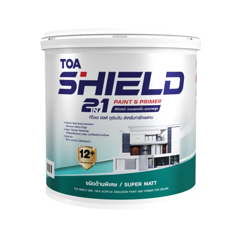 ทีโอเอ ชิล์ด ทูอินวัน สำหรับทาฝ้าเพดาน ชนิดด้านพิเศษ