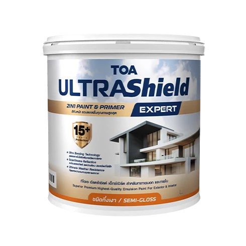 ทีโอเอ อัลตร้าชิลด์ เอ็กซ์เปิร์ต สำหรับทาภายนอกและภายใน ชนิดกึ่งเงา