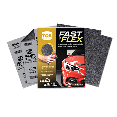 ทีโอเอ ฟาสต์แอนด์เฟลกซ์ กระดาษทรายน้ำ