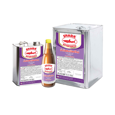 ปลาฉลาม น้ำมันสน