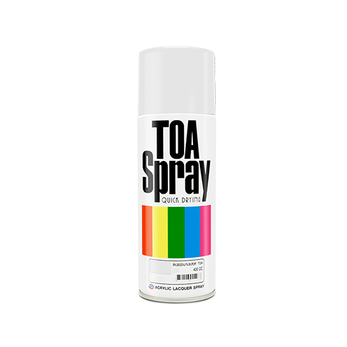 TOA Flat White Primer Spray No.65