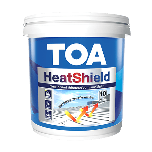 ทีโอเอ ฮีทชิลด์ สีกันความร้อน เซรามิก โค๊ตติ้ง