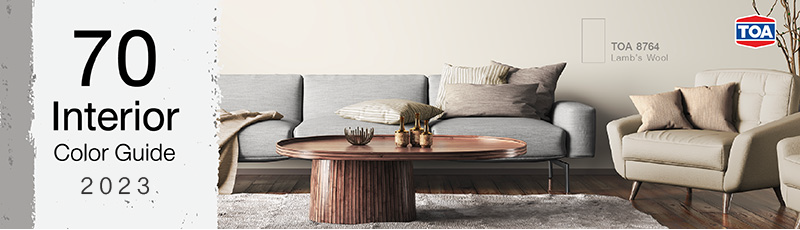 70 ตัวอย่างเฉดสีทาภายในแบบสวยๆ Update เทรนด์ปี 2024!