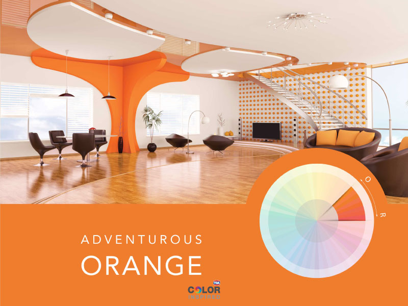 แต่งบ้าน กลุ่มโทนสีส้มสวยๆ ด้วยพัดสีเล่มใหม่ จาก TOA New Fandeck