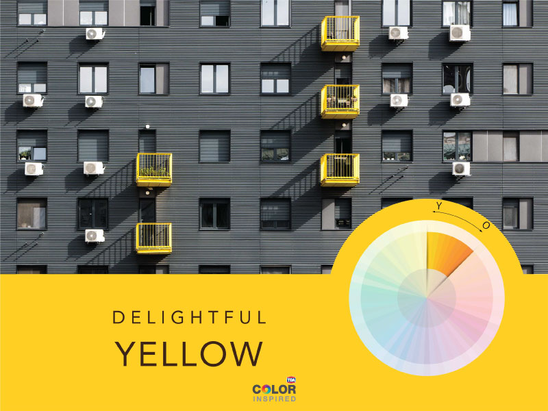 แต่งบ้าน กลุ่มโทนสีเหลืองสวยๆ ด้วยพัดสีเล่มใหม่ จาก TOA New Fandeck