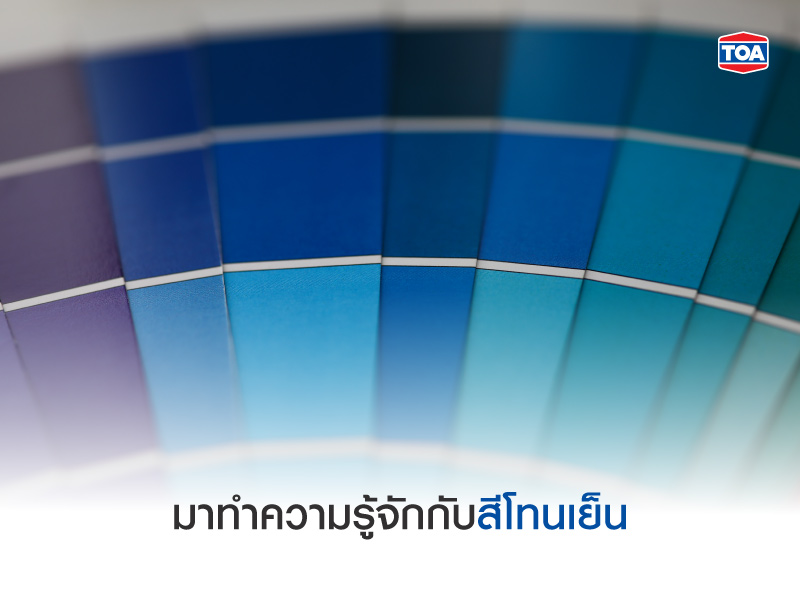 มาทำความรู้จักกับสีโทนเย็น
