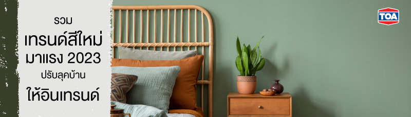 รวมเทรนด์สีใหม่มาแรง 2024 ปรับลุคบ้านแบบไหนก็ไม่เอ้าท์