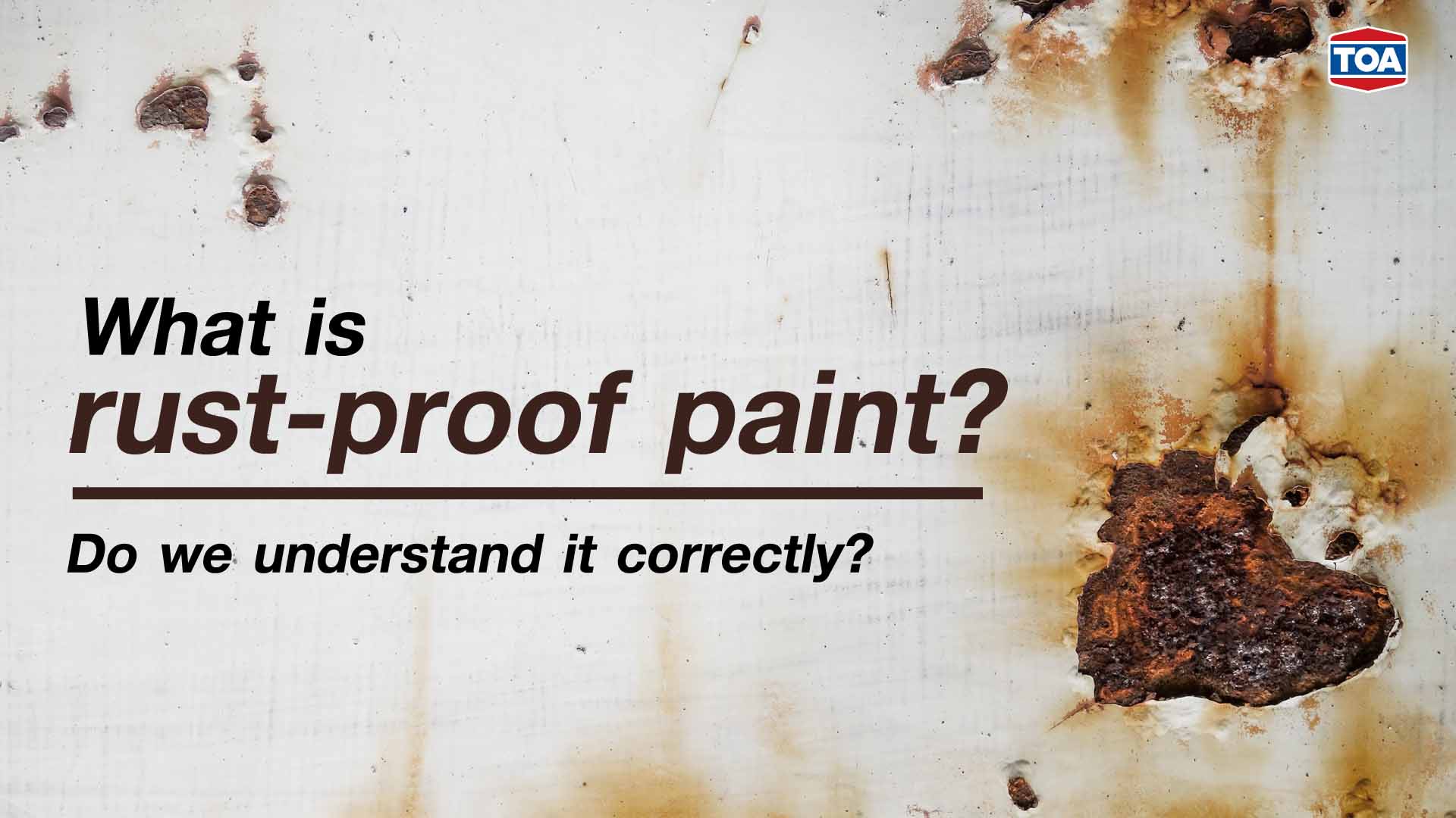 what is rust-proof paint