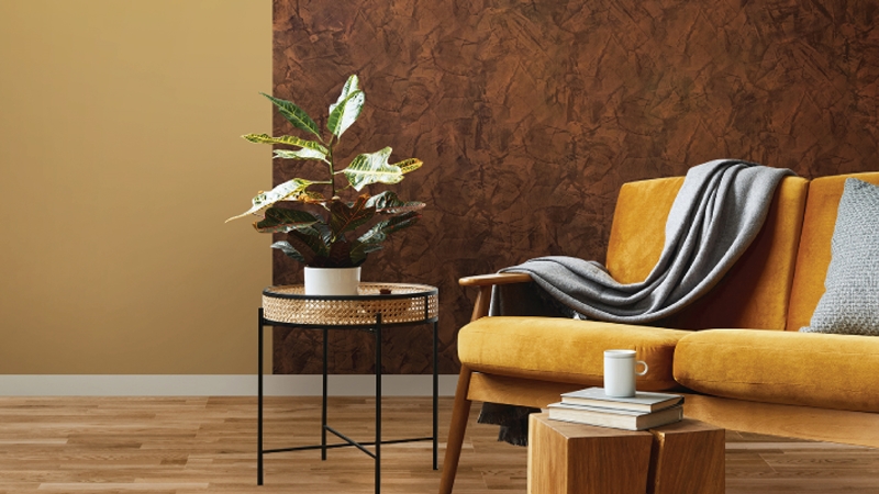 สีลอฟท์ toa มี สีทองแดง คอปเปอร์ ลายปาดซ้ายขวา