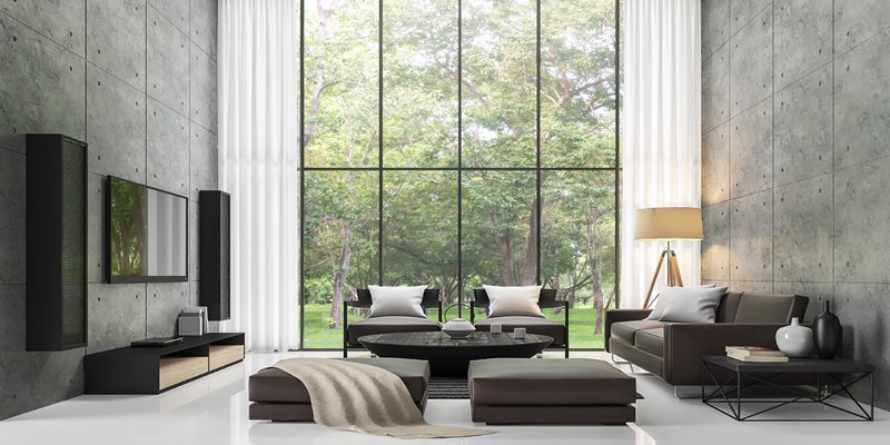 สีลอฟท์, สีปูนลอฟท์ ห้องรับแขก