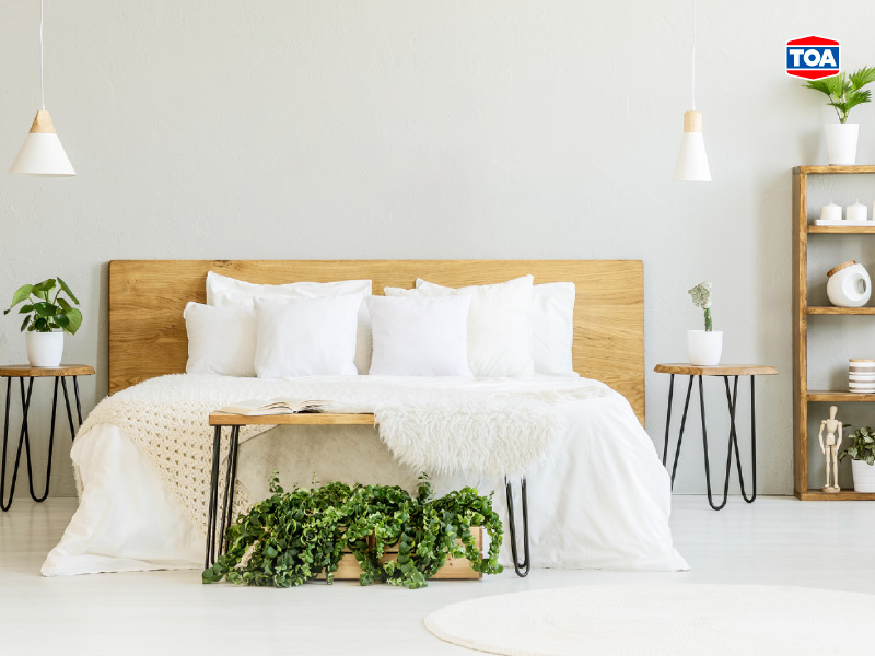 รีโนเวทห้องนอนด้วยการเปลี่ยนสีห้องใหม่ วิธีรีโนเวทที่ง่ายที่สุด