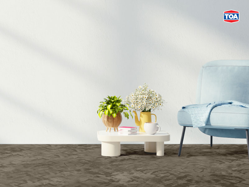 พื้นลอฟท์ลายหินอ่อนสี Clay 8760