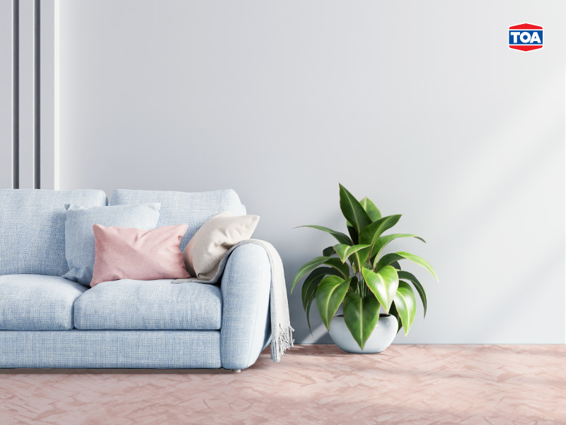 พื้นลอฟท์ลายหินอ่อนสี Rosy 8689