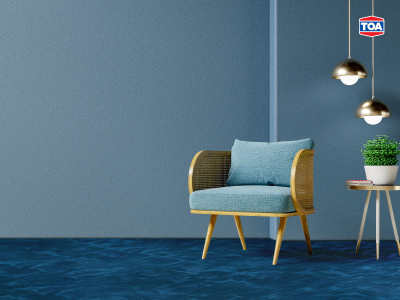 พื้นลอฟท์ลายหินอ่อนสี Indigo 7429