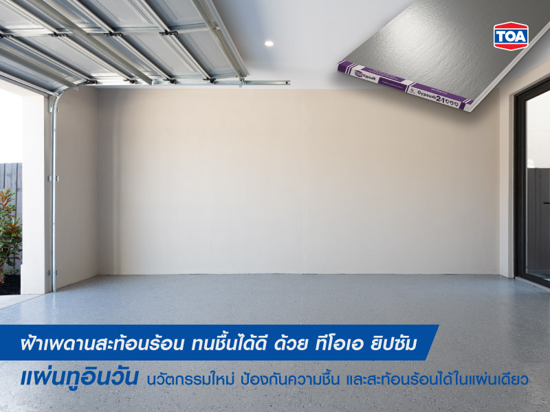 ทีโอเอ ยิปซัม แผ่นทูอินวัน