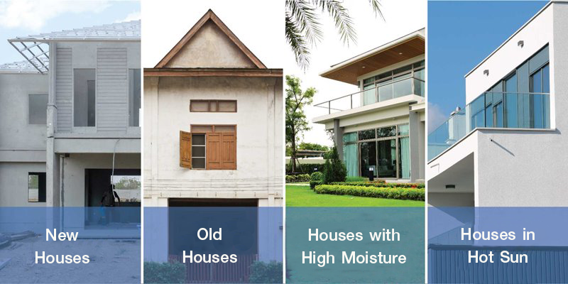 4 groups of home paint systems