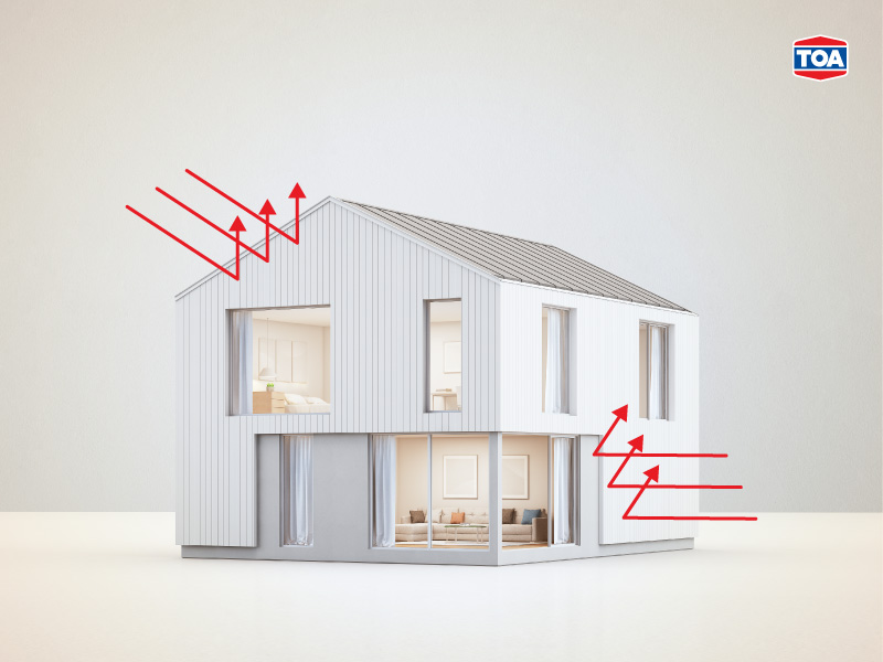 สาเหตุสำคัญที่ทำให้อุณภูมิภายในบ้านสูง จนทนอยู่ไม่ได้