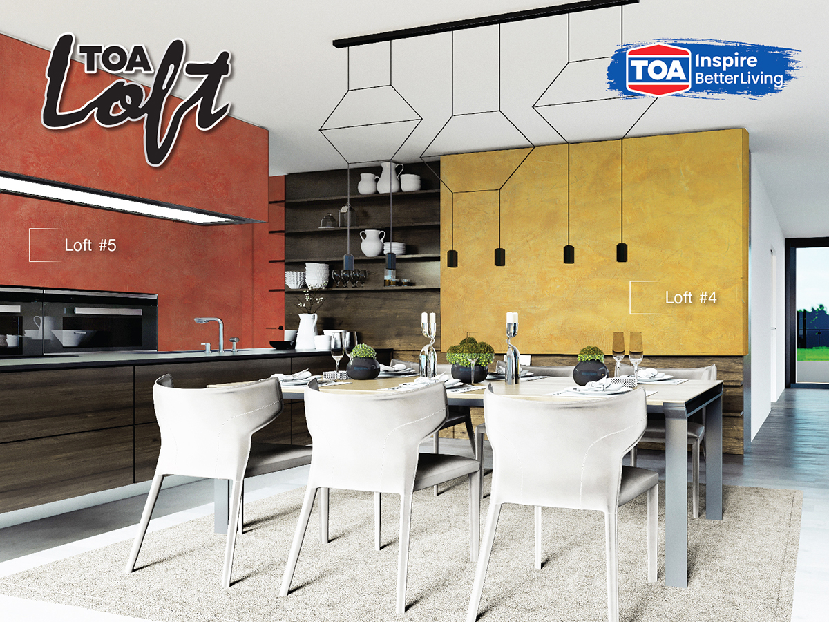 สีลอฟท์สำหรับห้องครัว