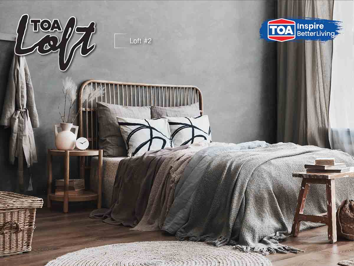 สร้างผนังสไตล์ลอฟท์ด้วย ทีโอเอ ลอฟท์ 