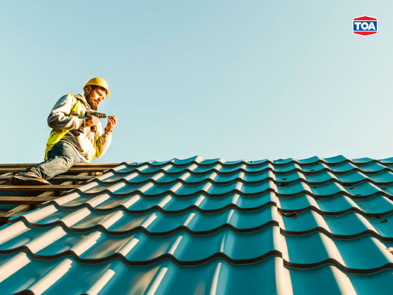 ลดปัญหาหลังคาบ้านร้อน ด้วยสีทาหลังคากันความร้อน