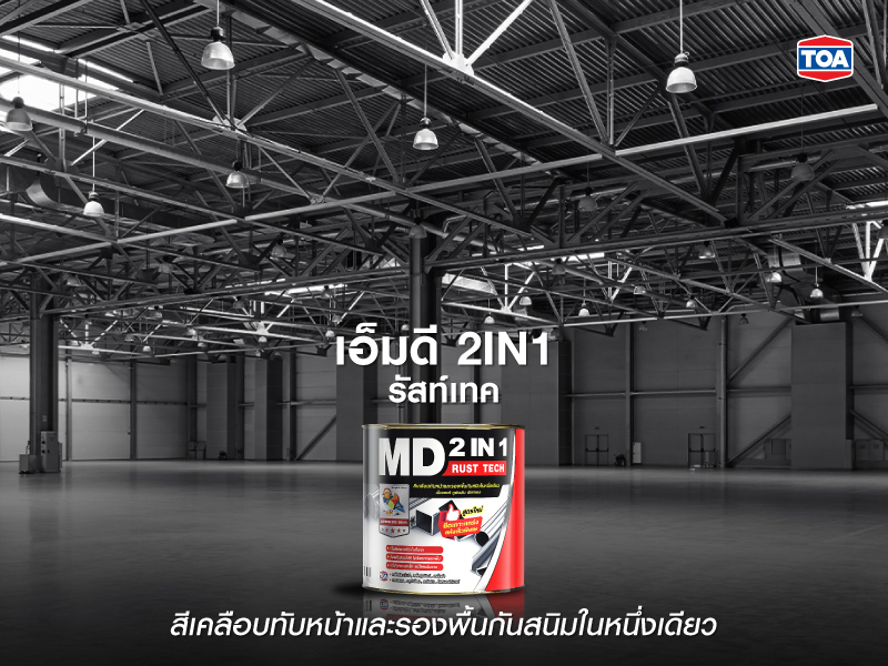 ทีโอเอ เอ็มดี 2IN1 รัสท์เทค