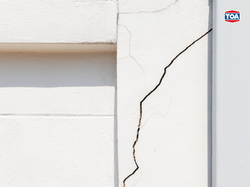 รอยร้าวบนผนังส่งผลต่อโครงสร้างบ้านอย่างไรบ้าง