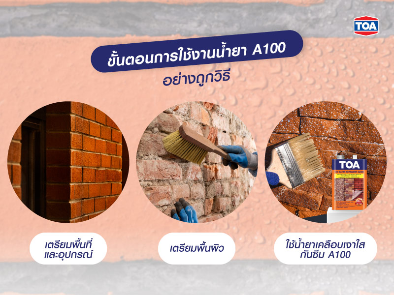 การใช้งานน้ำยา A100 อย่างถูกวิธี มีขั้นตอนอย่างไร?